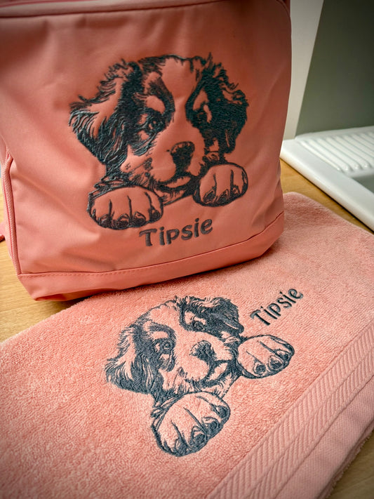 Gepersonaliseerd rugzak (Exclusief handdoek)