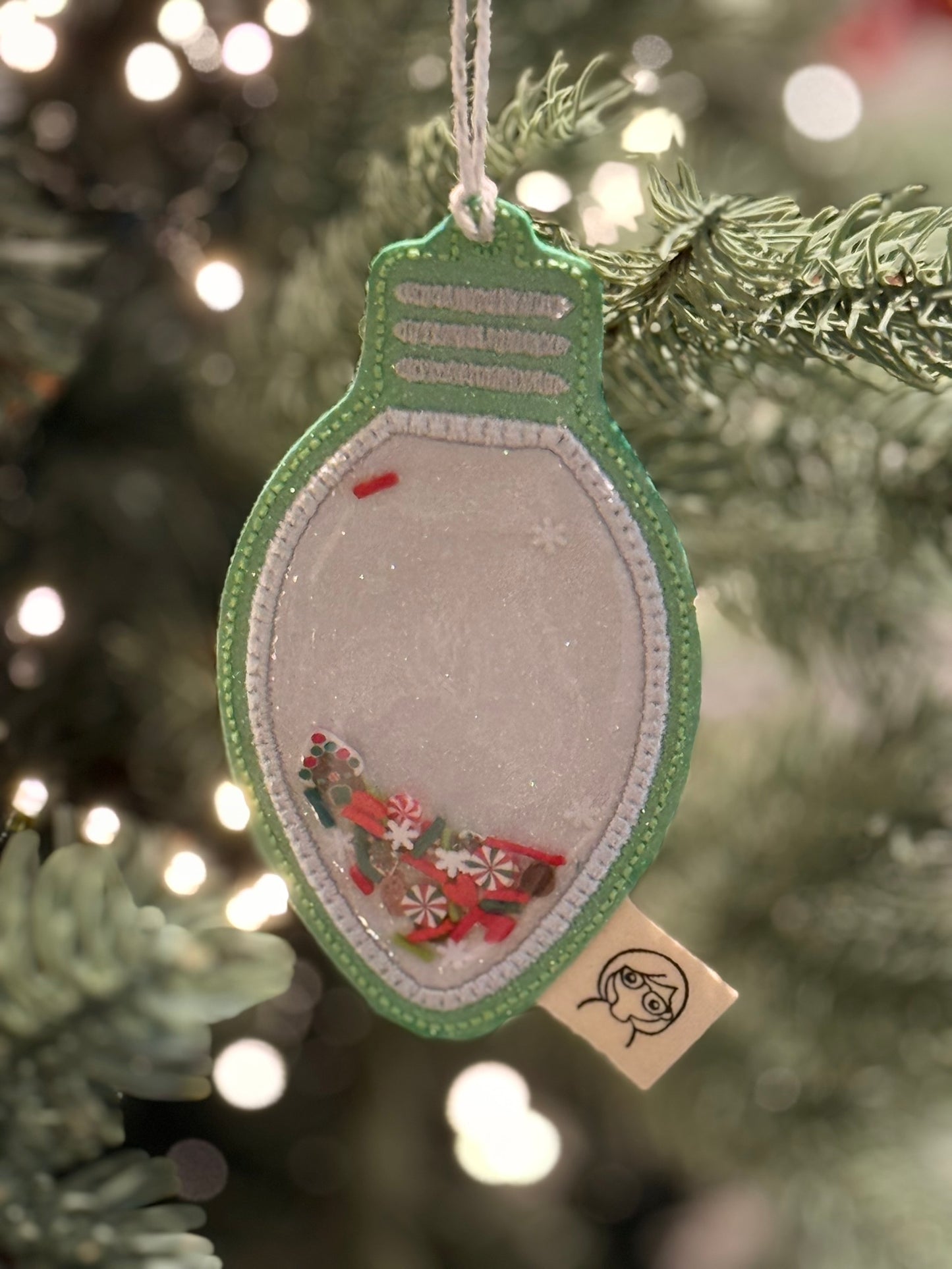 Kerstdecoratie - kerstboom lampje