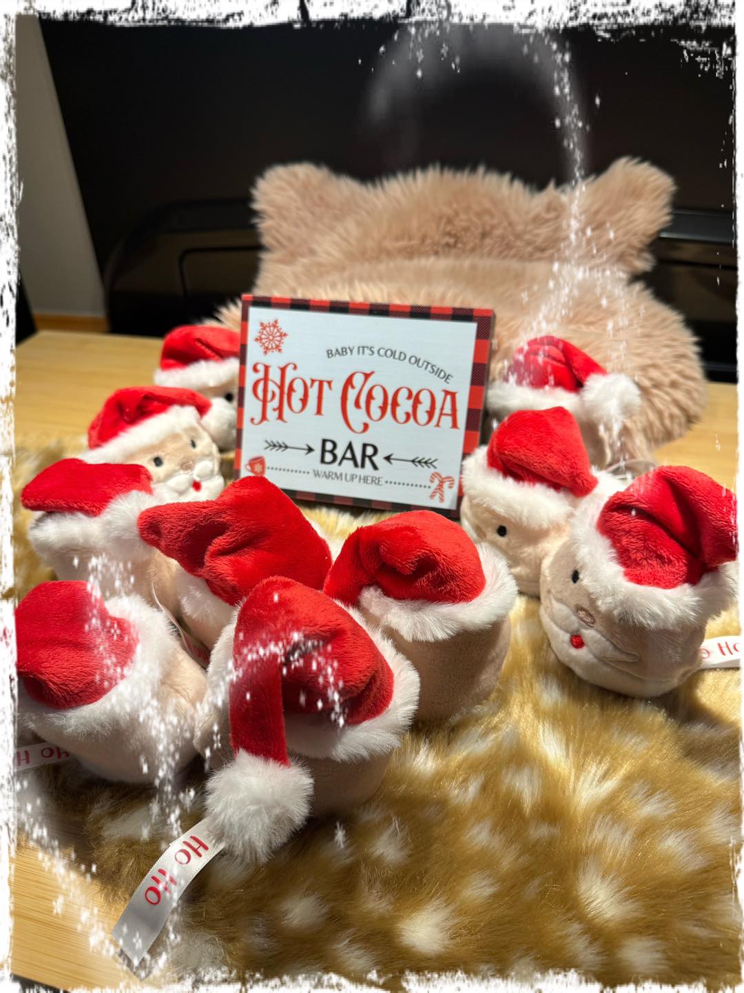 Minifeet Santa - "Ho Ho Ho"