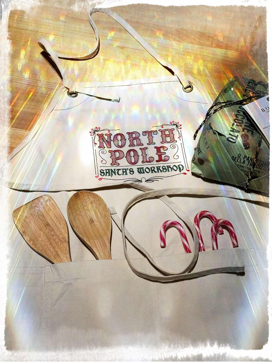 Schort North Pole - Santa's Workshop