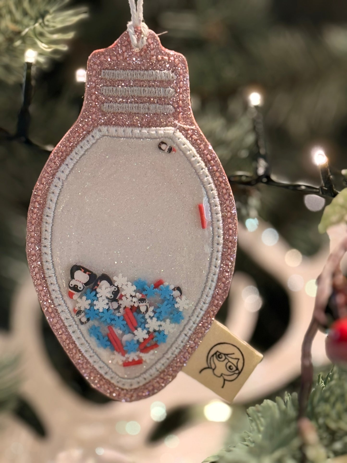 Kerstdecoratie - kerstboom lampje