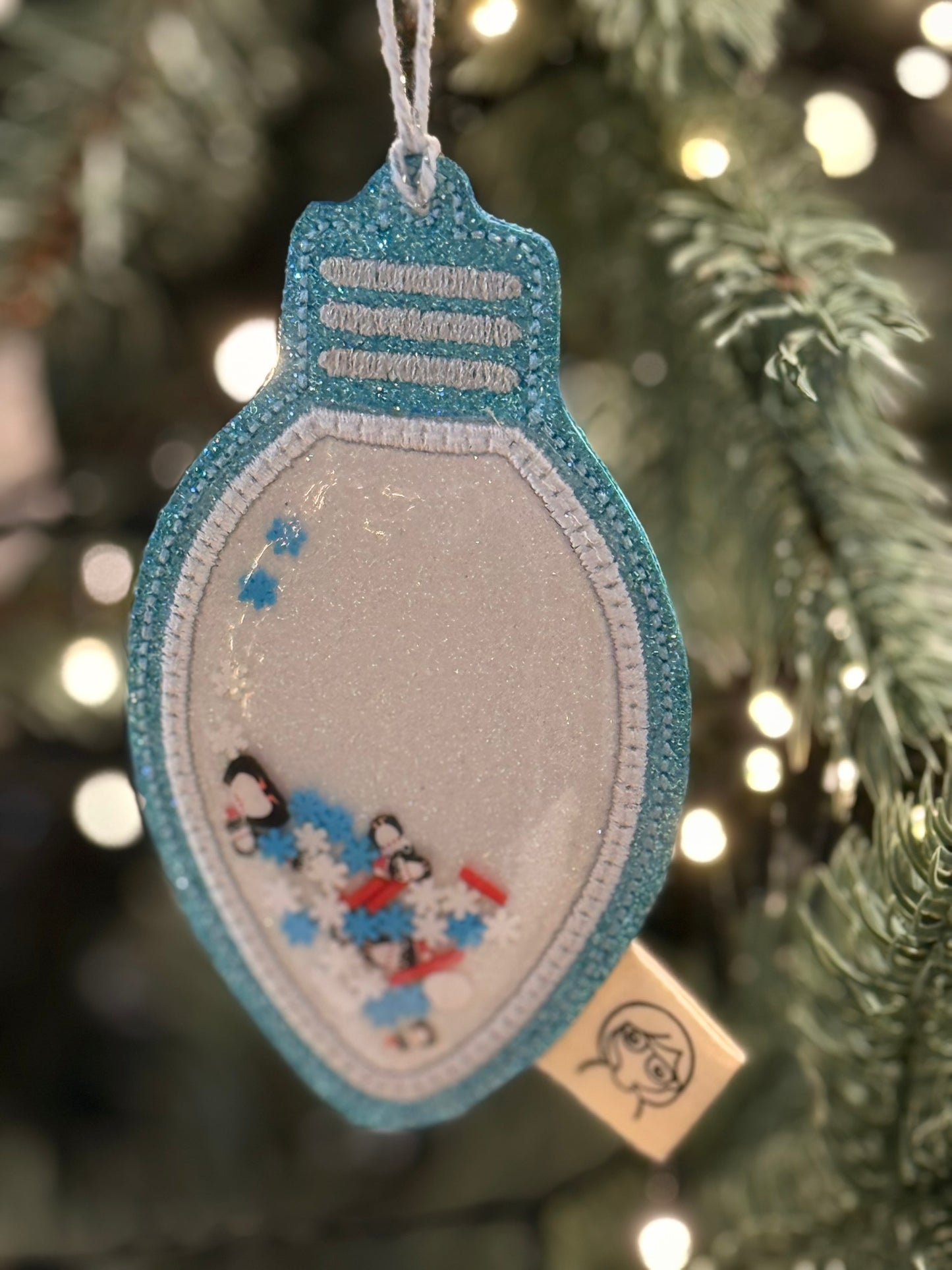 Kerstdecoratie - kerstboom lampje