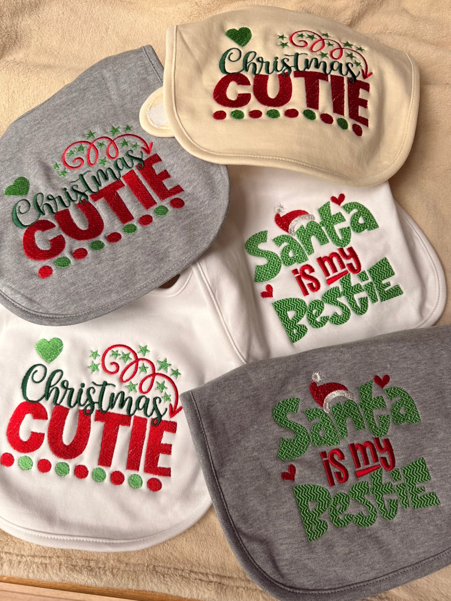 Kinder slabbetjes voor Kerst