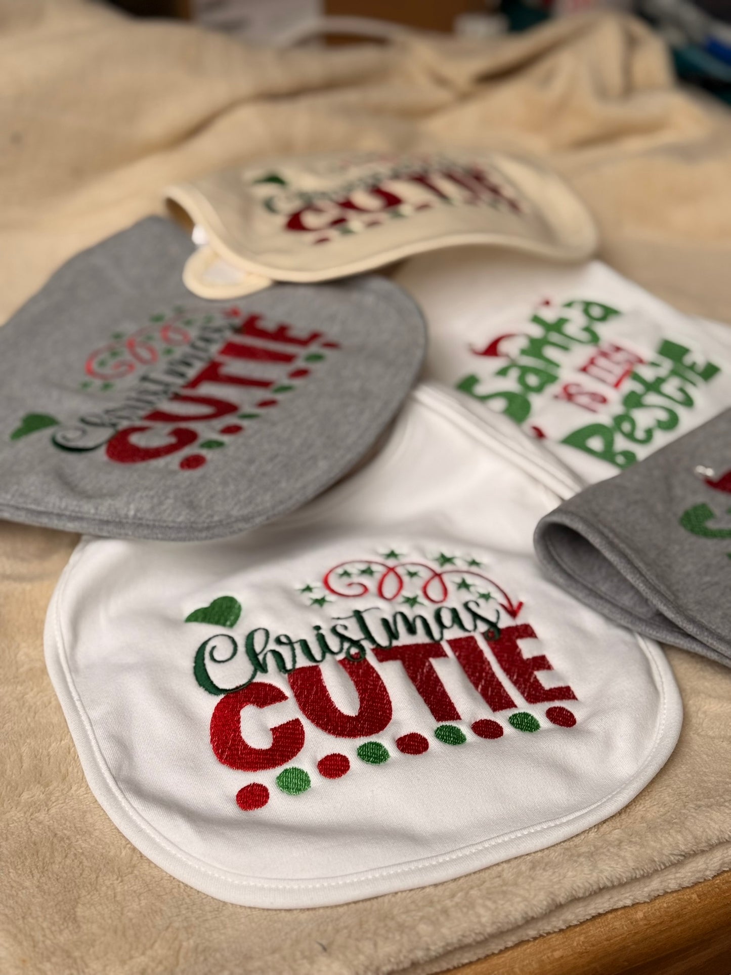 Kinder slabbetjes voor Kerst