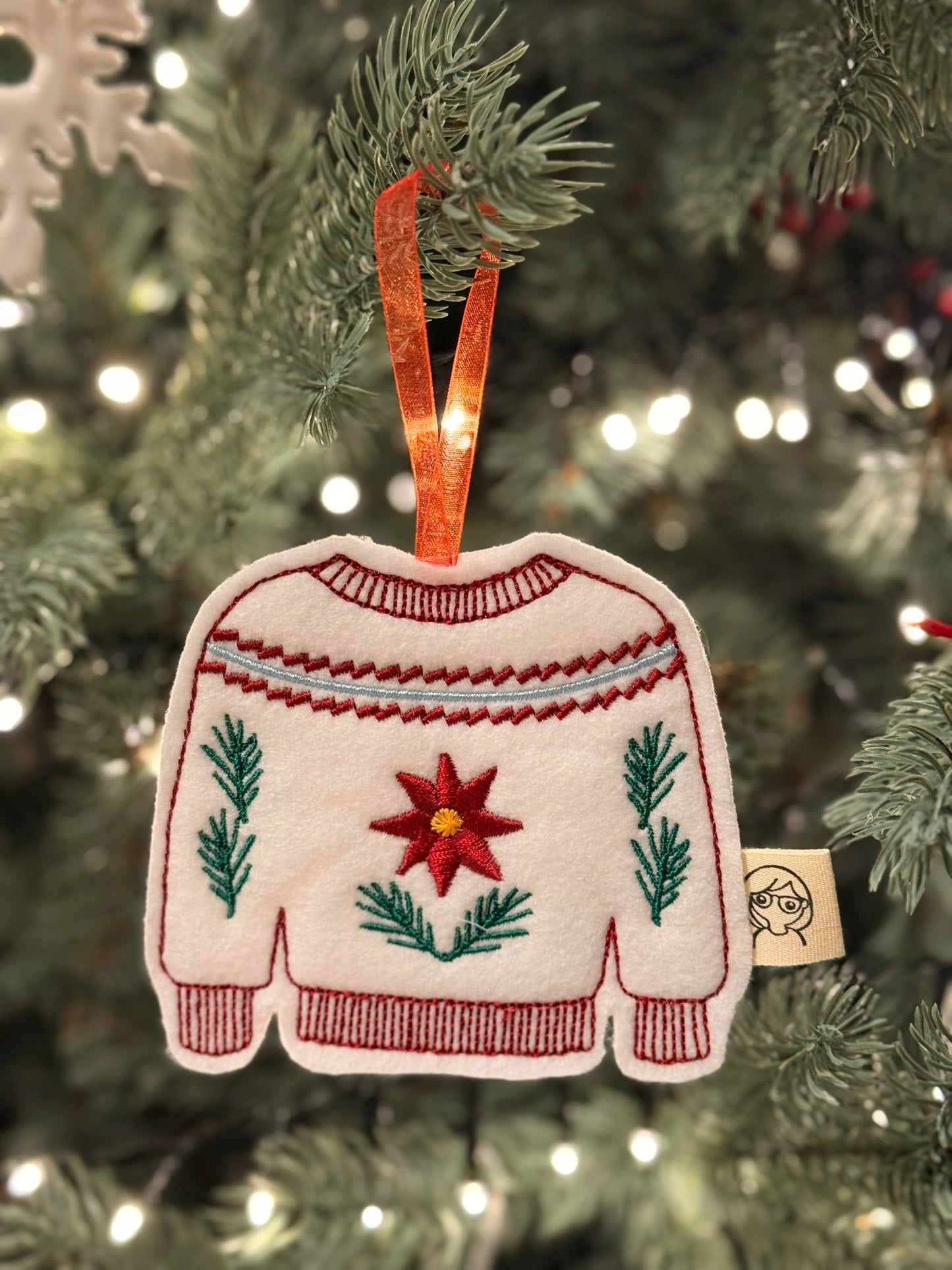 Kerstdecoratie - Gezellige Mini-Kersttrui voor in de Boom