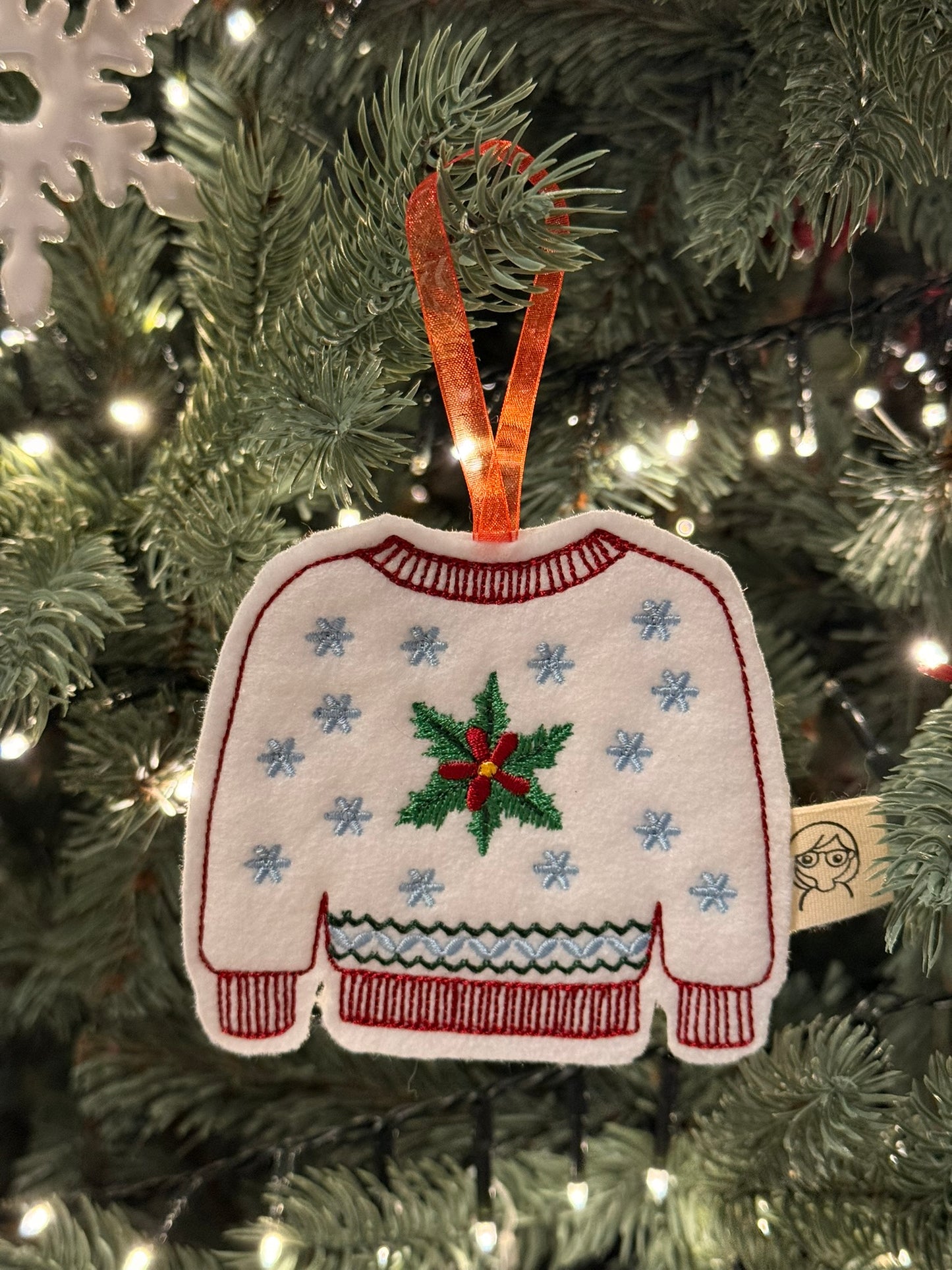 Kerstdecoratie - Gezellige Mini-Kersttrui voor in de Boom