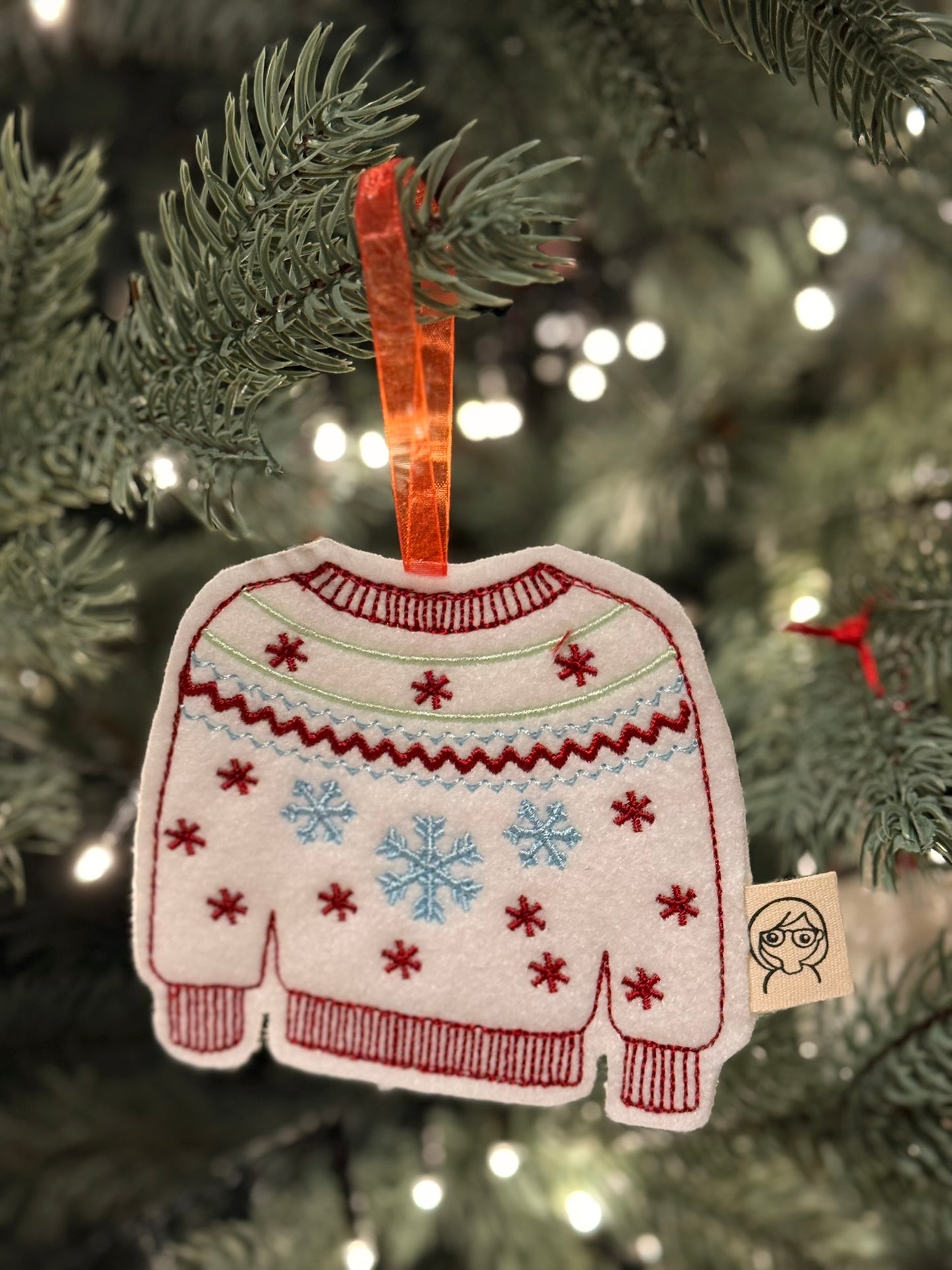 Kerstdecoratie - Gezellige Mini-Kersttrui voor in de Boom