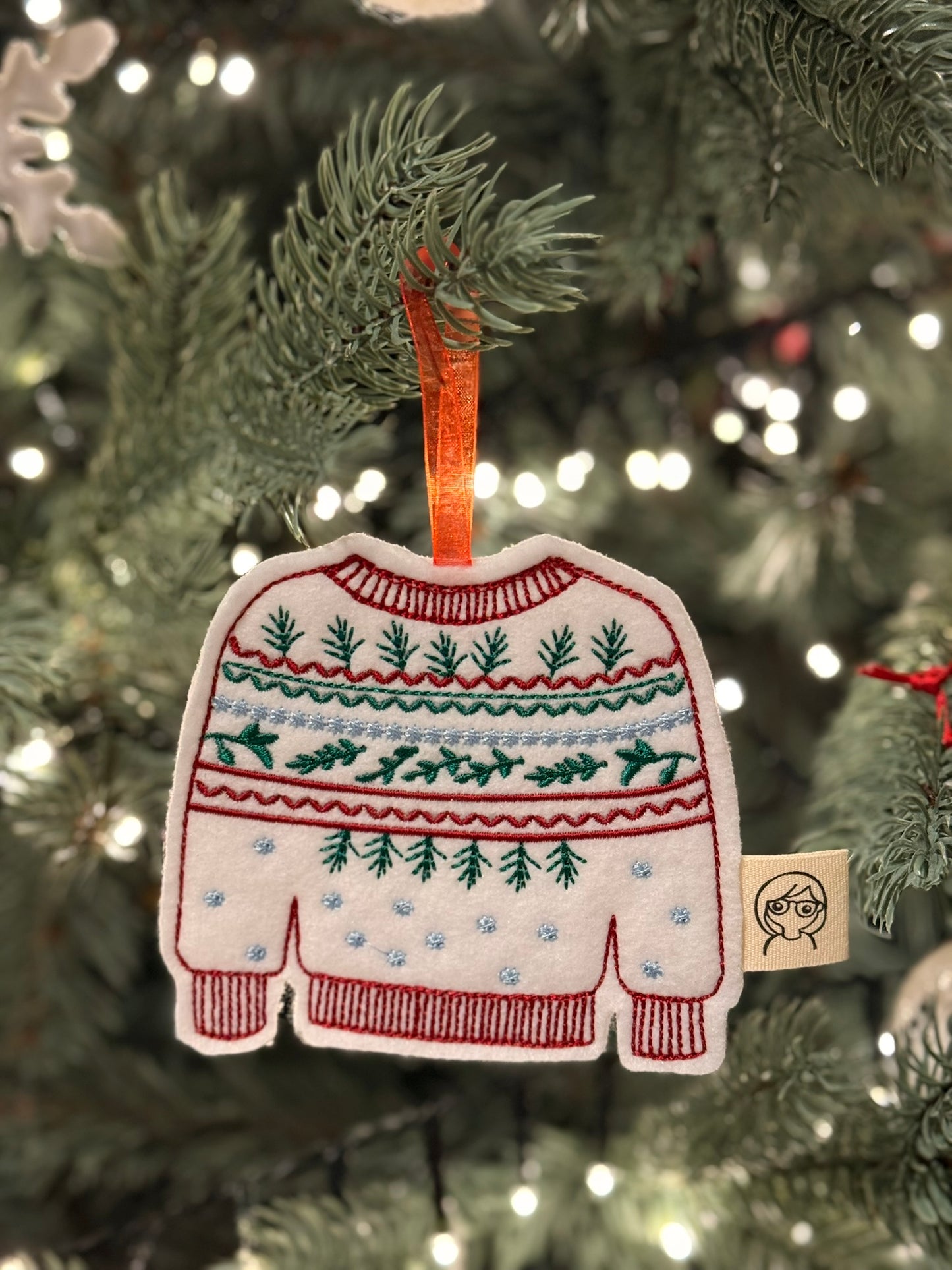 Kerstdecoratie - Gezellige Mini-Kersttrui voor in de Boom